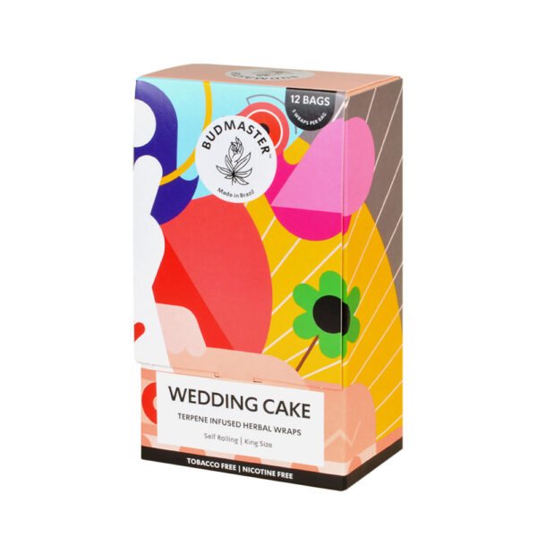 Bud Master Herbal Wraps, Wedding Cake 12x2pk