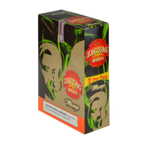 Zig Zag Wraps Premium Mango 25 Packs of 2